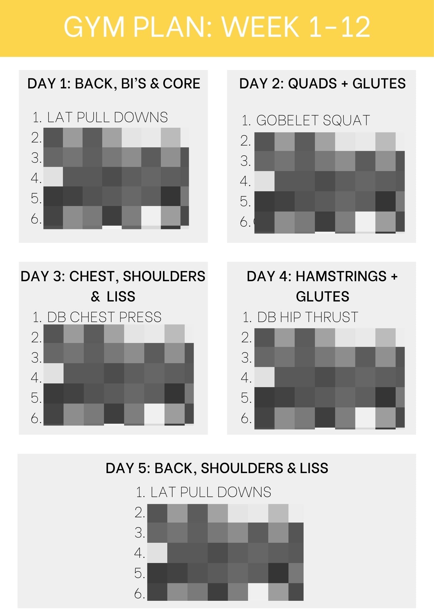 PEAR 12 WEEK GYM GUIDE