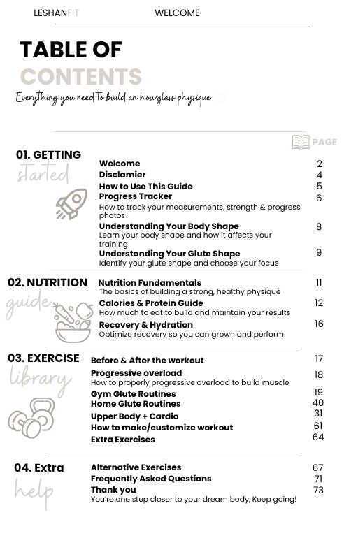 BBL GUIDE (GYM&HOME)