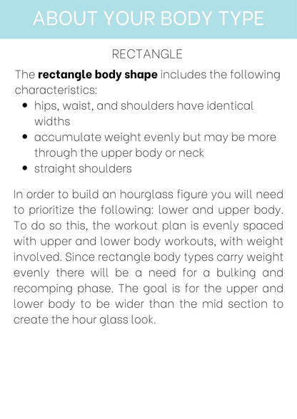 RECTANGLE 12 WEEK GYM GUIDE