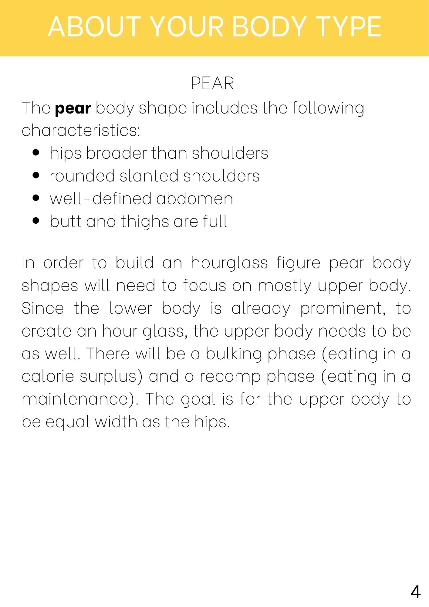 PEAR 12 WEEK HOME GUIDE