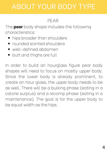 PEAR 12 WEEK HOME GUIDE