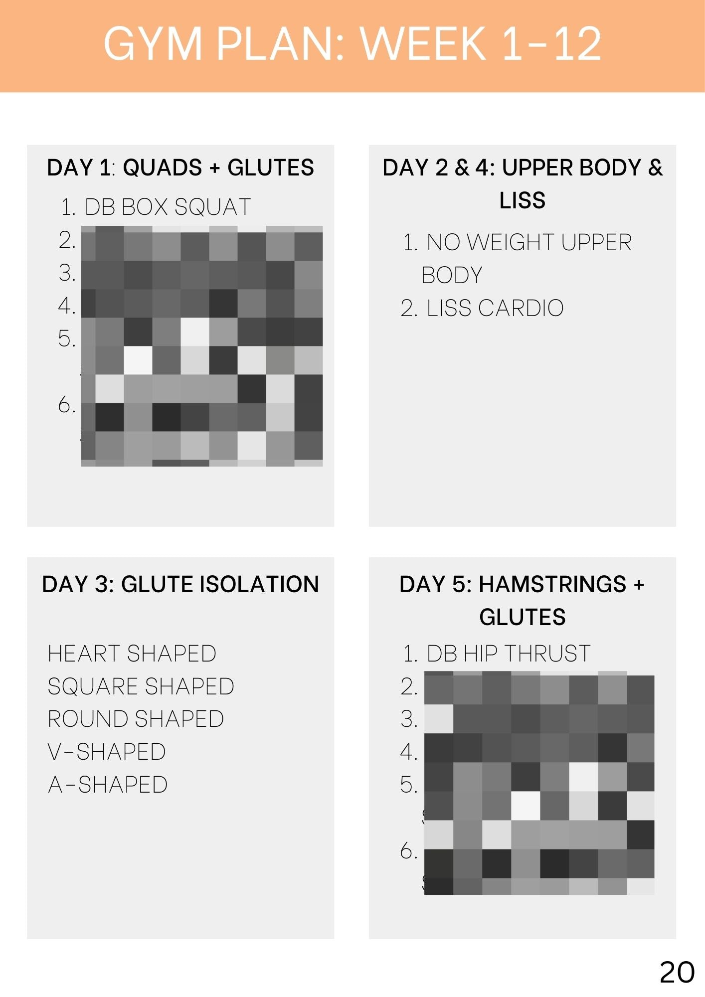 INVERTED TRIANGLE 12 WEEK GYM GUIDE