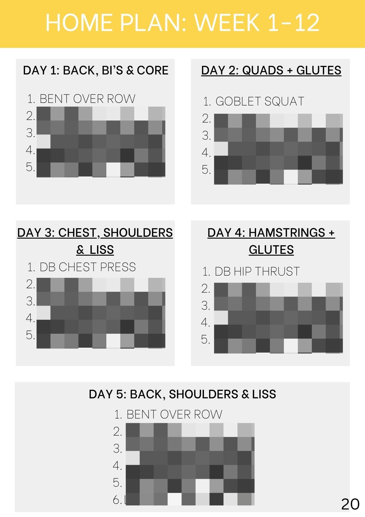 PEAR 12 WEEK HOME GUIDE