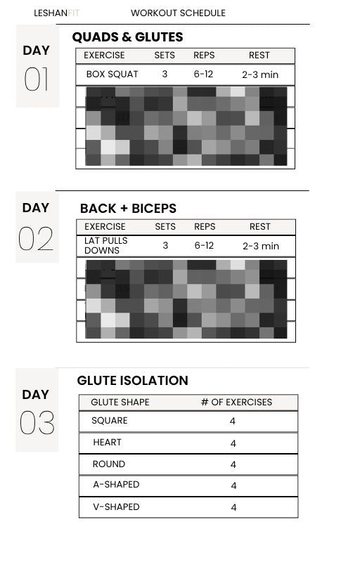 RECTANGLE GYM GUIDE